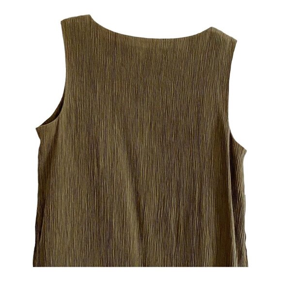 Pure Jill Textured mixed media dress, brown Size XS - Picture 8 of 12